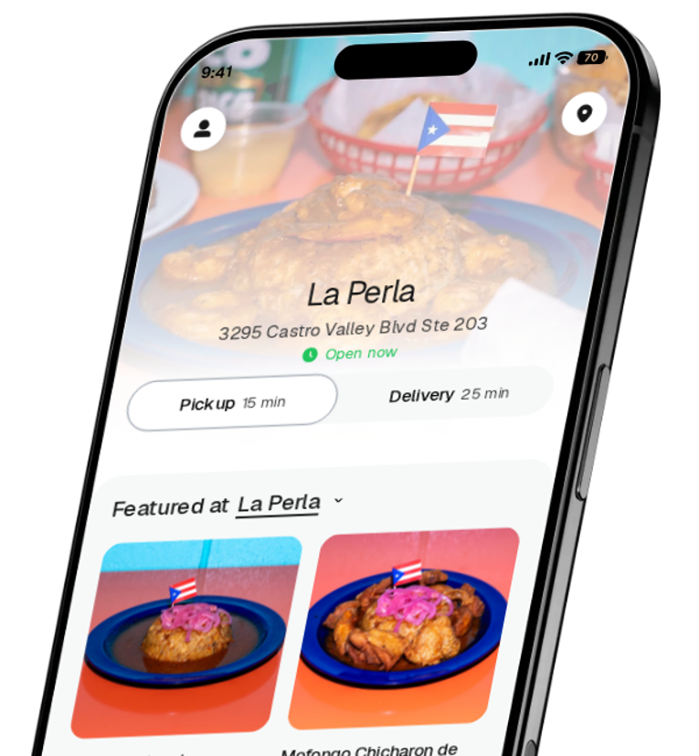 La Perla app preview
