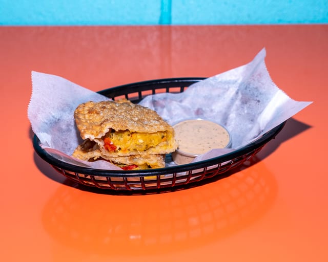Veggie Empanadilla (Fried Turnover).