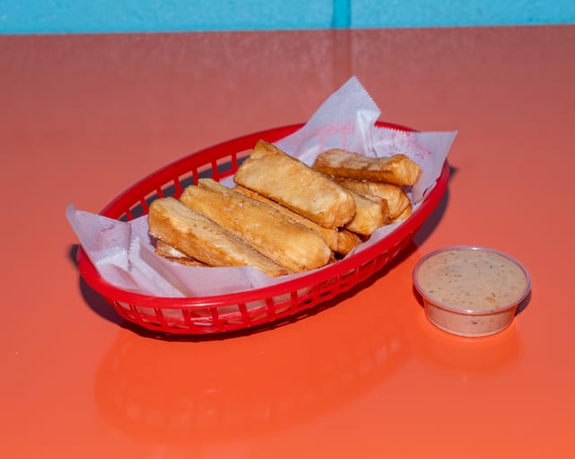 Yuca Frita (Fried Cassava Root).