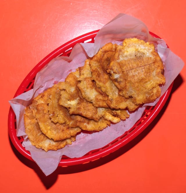 Tostones (Twice Fried Green Plantains).